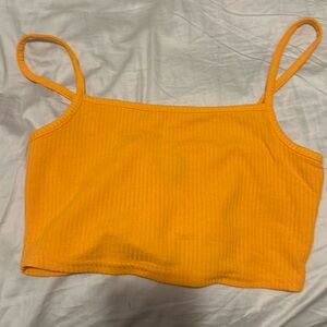 NWOT Orange Crop‎ Top